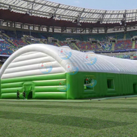 Dôme de sport gonflable ultime, parfait pour le football, les événements et l'entraînement, résistant aux intempéries et configuration rapide avec des tailles personnalisables