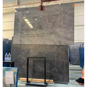 Idées de revêtements de sol pour hall d'hôtel 5 étoiles fabriqués en Chine : Carreaux de marbre gris foncé Pietra <span class=keywords><strong>60x60</strong></span> - Product Image 4