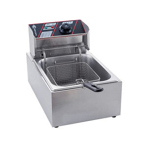 <span class=keywords><strong>Friteuse</strong></span> <span class=keywords><strong>professionnelle</strong></span> en acier inoxydable de <span class=keywords><strong>8</strong></span> <span class=keywords><strong>litres</strong></span> pour frites longues, beignets et gâteaux entiers, modèle français - Product Image 3