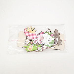 Décoration artisanale en contreplaqué <span class=keywords><strong>Lapin</strong></span> <span class=keywords><strong>de</strong></span> Pâques écologique pour enfants, pour la maison, la table et les fêtes, emballage inclus - Product Image 6