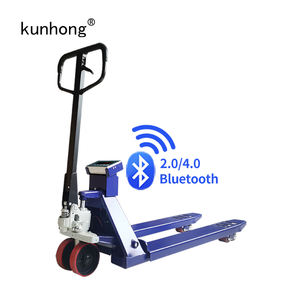 1,5 2 toneladas 3 toneladas paletas mano electrónica gato hidráulico carretilla elevadora Muanal escala 3000kg camión con pesaje paleta báscula - Product Image 1