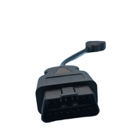 Cable de diagnóstico J1962 personalizado de fábrica para coches OBDII 16 pines macho y hembra excelente para uso en automóviles