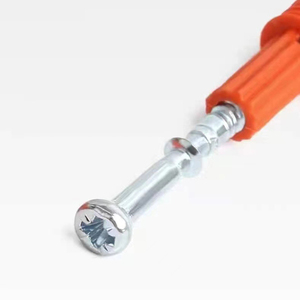 Conector de un solo elemento para muebles, armarios y estanterías: Tuerca excéntrica engrosada tres en uno para unión y soporte. - Product Image 2