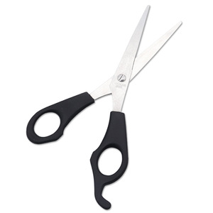 Yangjiang Haircut Scissors Stainless Steel Short Handle Flat Shear For Children And Household Hairdressing - Product Image 2
