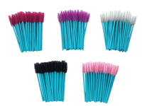 Fournisseur de cils par Lashes Lash Tools – Brosse à cils noire en gros avec tête en nylon pour greffe de faux cils – Brosse à cils portable