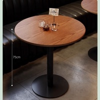 Ensemble table et chaises de café rétro, table et chaises de bistrot américain, table et chaises de restaurant, table et chaises de salle à manger commerciale
