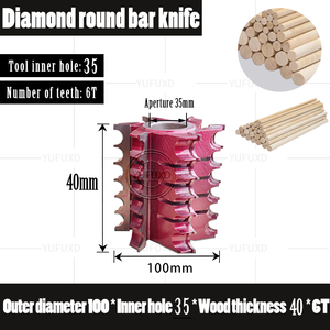 Outils de coupe pour le travail du bois en alliage personnalisable YUFU, non revêtus, fraises semi-circulaires, fraises à bout de barre pour la gravure - Product Image 5