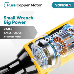 Clé électrique sans balais à <span class=keywords><strong>cliquet</strong></span> 200n.m Outil électrique de réparation rechargeable sans fil de 3 _ 8 pouces pour batterie <span class=keywords><strong>Makita</strong></span> - Product Image 6