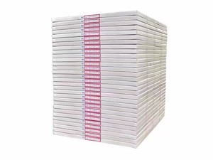 Ncr papel autocopiativo hình ảnh màu xanh 100% bột giấy nguyên chất NCR <span class=keywords><strong>carbonless</strong></span> giấy CF 50gsm 55 GSM 70*100cm trên bán - Product Image 2