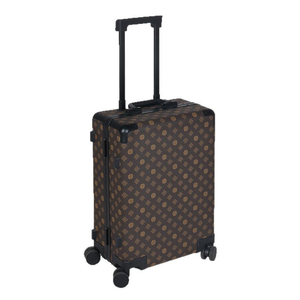 Maleta de Gran Capacidad con Ruedas Giratorias, Diseño Vintage a Cuadros, Material PU, para Mudanzas Internacionales, Viajes, Equipaje de Avión - Product Image 5