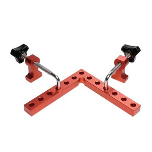 3 Pcs XT Brand Industrial Grade Woodworking 90 Positioning Square Set (1 Square + 2 Clamping Kits) Aluminum Alloy Right OEM - Product Image 1