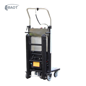 휴대용 접이식 계단 등반 200kg 400kg 헤비 듀티 4 륜 배터리 전기 계단 등반 트롤리 - Product Image 2