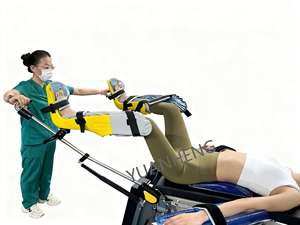 手動医療用手術台付属品 婦人科用リトトミー鐙 脚サポート＆切開ストラップ 床ずれ防止 - Product Image 2