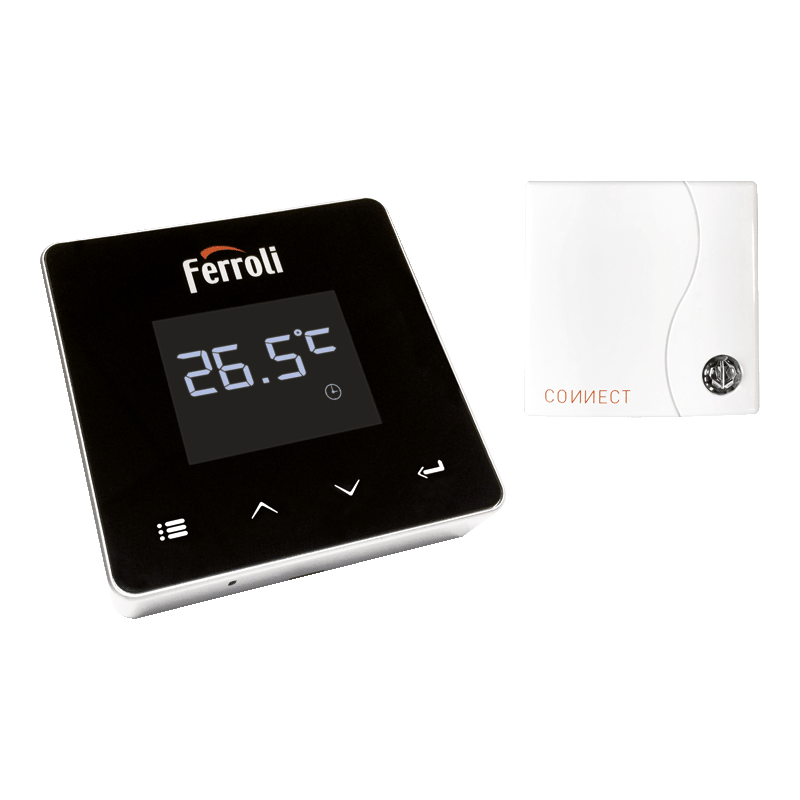 CONNECT Smart Home Heaters WIFI Remote Control with Chronothermostat Function Includes RF/Wifi Receiver