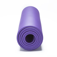 Tapete de Yoga NBR de 10 mm de Grosor, Resistente a las Manchas, para Ejercicio Familiar, Color y Tamaño Personalizables, Impermeable, Antideslizante, Ecológico y Plegable