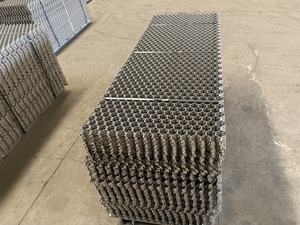 석유화학 반응기 사이클론용 내마모성 스테인리스 스틸 와이어 확장 메쉬 헥스 메쉬 OEM - Product Image 5