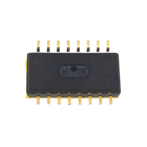 <span class=keywords><strong>16</strong></span> פינים 8 מצבים PCB SMT SMD מתג טבילה 1.27 מ""מ חצי גובה - Product Image 2