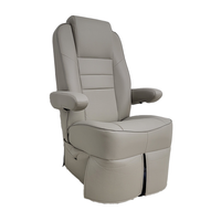 Chauffeur-passager RV Captain Chair avec ceinture intégrée