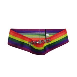 Band Latihan Olahraga Rumahan yang Dapat Disesuaikan Secara Grosir, Band Resistance Booty <span class=keywords><strong>Loop</strong></span> dengan Motif Peach, Bahan Karet Lateks Anti Selip untuk Pinggul - Product Image 4