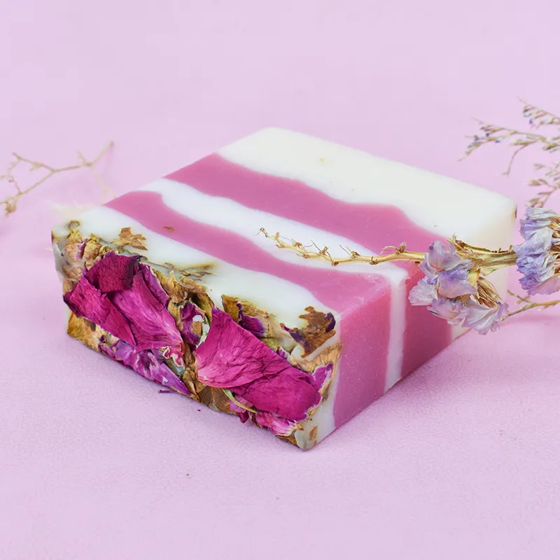 Etiqueta privada 100%, orgânico natural feito à mão yoni rosa sabonete vaginal ph equilibrado feminino detox