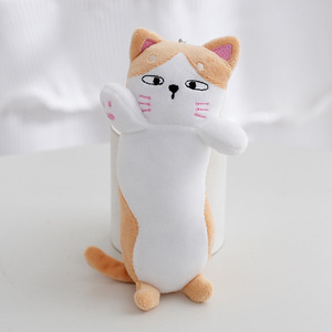 Auf Lager: 16cm Kawaii Plüsch-Katzen-Schlüsselanhänger, Kleiner Weicher Langkatzen-Plüsch-Schlüsselbund - Product Image 5