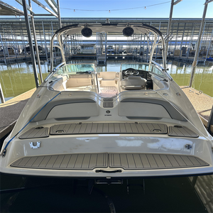 Plateforme de bain et tapis de cockpit en mousse EVA imitation teck pour bateaux Yamaha AR/<span class=keywords><strong>SA</strong></span>/SS 210 & 212 (2012-2018), style SeaDek MarineMat, auto-adhésif - Product Image 2