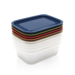 Contenedores de almacenamiento de alimentos Congelador <span class=keywords><strong>Microondas</strong></span> Caja de almuerzo de preparación de comida de plástico seguro para el trabajo escolar y los viajes - Product Image 1