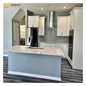 Tủ Bếp Phong Cách Hiện Đại Nhỏ Mô Đun Hình Chữ L Kiểu Dáng Hiện Đại Nhỏ Gọn Thiết Kế Miễn Phí - Product Image 3