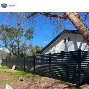 Fabbrica Fisica Consegna Puntuale Nuovi Arrivi Economici Grandi Volumi di Vendita Alta Qualità Pannelli per Recinzione da Giardino Privacy in Lega di Alluminio - Product Image 5