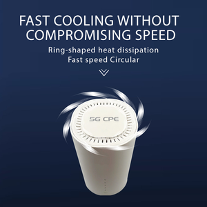 Harvilon Home 5G CPE, Router WiFi 6 con Doble Ethernet 2.5, 4x4 <span class=keywords><strong>MI</strong></span> <span class=keywords><strong>MO</strong></span>, Módem 4G LTE con SIM para Uso Doméstico - Product Image 2