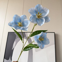Promo Terbatas Bunga Sutra Buatan Tangan yang Dapat Disesuaikan, Cetakan 3D Peony Romantis Modern untuk Dekorasi Pernikahan, Liburan, dan Auditorium