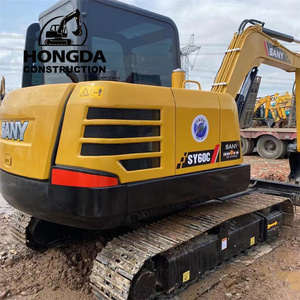 Sany รถขุด60C มือสองสภาพดีรถขุดตีนตะขาบขนาดเล็ก6ton ความจุ90% ปั๊มเครื่องยนต์ใหม่ - Product Image 6