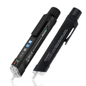 AC 12-1000V LED Light Flashlight Alarm Non-Contact Voltage Detector Pen MESTEK Tested by Intertek Voltage Tester Pen Type