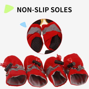 हॉट-सेलिंग कुत्ते और बिल्ली परांठे हुए वाटरप्रूफ सूती जूते गैर-स्लिप सॉल्स क्लासिक आधुनिक डिजाइन सभी मौसमों का उपयोग - Product Image 4