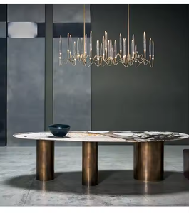 Lampu liontin populer gaya Amerika bahan tembaga kelas atas kustom - Product Image 6