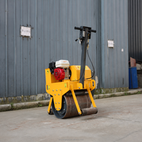 Mini-compacteur vibrant de 300 kg avec moteur Honda 5,5 CV, autoporté, à tambour unique, pour asphalte et sol, prix usine