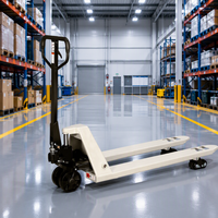 Chariot élévateur manuel 2,5T robuste pour l'Europe, série BE-S-III25 de haute qualité avec pneus en polyuréthane/nylon respectueux de l'environnement