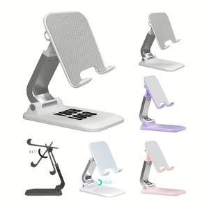Custom Logo Business Aluminum Mobile Phone <b>Stand</b> Office Desktop Gift Foldable <b>Tablet</b> Computer Holder - Product Image 1