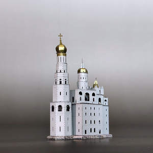 Kuangmo Ivan Grande Tour de Cloche en Acier Inoxydable, Assemblage 3D sans Colle, Jouet <span class=keywords><strong>Puzzle</strong></span> DIY, Moins de 50 Pièces, À partir de 14 Ans - Product Image 3