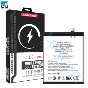 Batería de Alta Calidad de 5150mAh para <span class=keywords><strong>Yumi</strong></span> A13 Pro 5G, Nueva Batería de Alta Capacidad para Teléfono Móvil A13 Pro 5G - Product Image 1