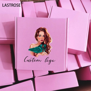 Caja de cartón impresa al por mayor, envío de prendas de vestir, envío de papel, cajas postales, caja de correo de cartón con logotipo privado - Product Image 1