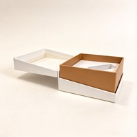 Boîte en carton rigide à couvercle relevable faite à la main, insert en EVA, emballage cadeau personnalisé en carton pour huiles essentielles, cosmétiques et petits cadeaux