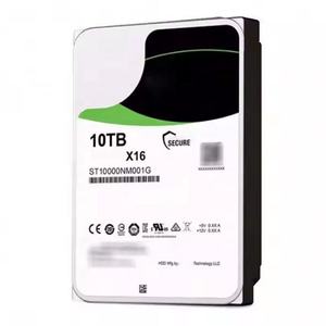 Neu in Originalverpackung Seagate Exos X16 ST10000NM001G 10TB 3,5 Zoll LFF 6Gbps 7.2K U/min FastFormat 512e Enterprise SATA-Festplatte - Product Image 1