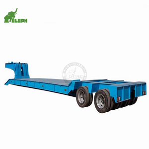 Remolque de equipo de transporte de remolque de camión de cama baja de personalización con cuello de cisne Decatable - Product Image 4