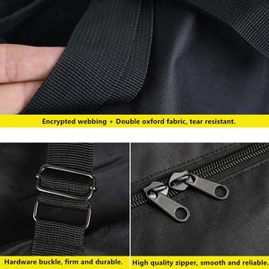 Muestra Gratuita de Bolsa de Cintura Deportiva para Motocicleta 600D/RPET, Hebilla Plegable, Impermeable, Bolsa de Sillín para Motocicleta - Product Image 6