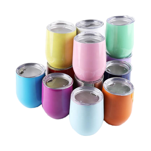 12oz Custom Logo 304 Stainless Steel <strong>Mini</strong> <strong>Egg</strong> Cup U Shaped Vacuum Insulated <strong>Mug</strong> for Household Use Business Gifts Daily Drinking - Product Image 2