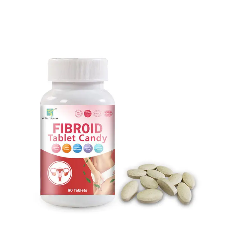 Schlussverkauf chinesische Kräuterentgiftung Fibroid Süßigkeiten natürlicher warmer Uterusreinigungstee für Frauen Gesundheitspillen in Flaschenverpackung