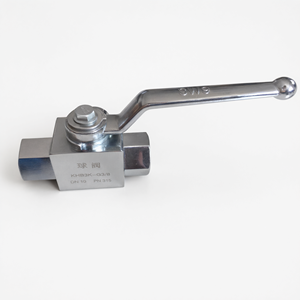 บอลวาล์วสแตนเลส KHB3K G3/8 DN10 PN315 วาล์วปิดไฮดรอลิกแบบเกลียว - Product Image 2