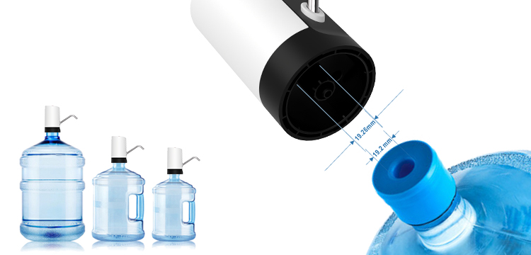 Desktop Smart Water Bottle Pump Dispenser 5V 4W For Office School