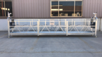 Plateforme de travail suspendue électrique moderne en acier galvanisé WH-SP pour travaux en hauteur extérieure, capacité de charge 630-1000 kg
